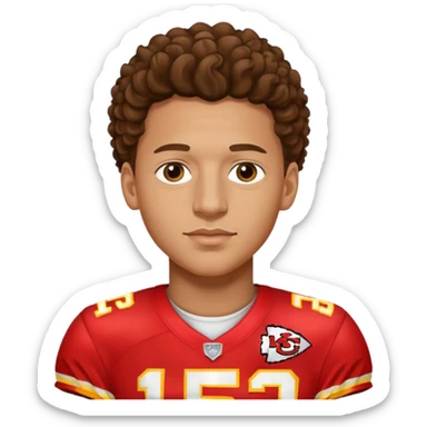 patrick mahomes sticker
