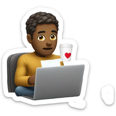 Man who is dating a spreadsheet  sticker