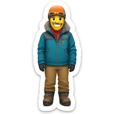 Jackson hole ski bum sticker