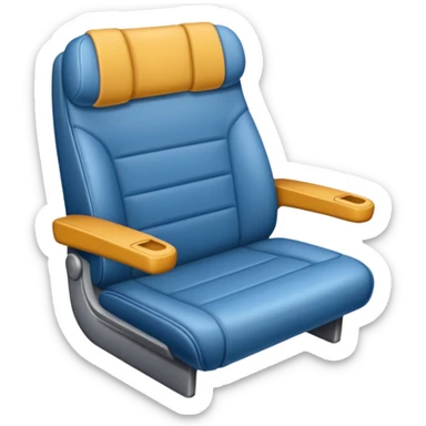 plane seat sticker