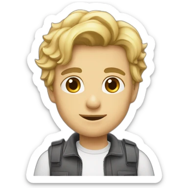 дівчинка радіє sticker