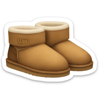 Ugg slippers sticker