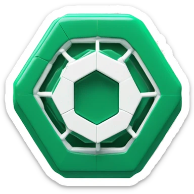 Design: Rotating hexagonal core with energy rings
Animation: Core spinning with orbital rings pulsing
Style: Tech-minimal, clean
Colors: Emerald green with white highlights
Suggested filename: hexcore.gif sticker