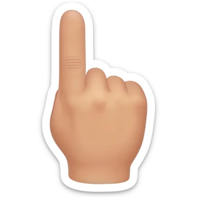 🖕🫰 fondi queste facendo in modo che la stessa mano esegua sia la prima che la seconda mossa (la seconda con dita diverse dall'emoji originale sticker