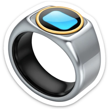 smart tech ring in #232952 color sticker