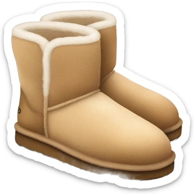 UGG slippers  sticker