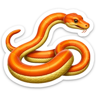 Una cara roja con naranja con rayos que explotan y llena de serpentinas  sticker