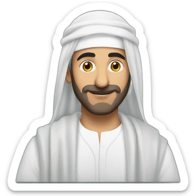 Zemmour en qamis sticker