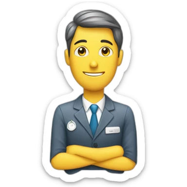 Ambiente laboral sticker