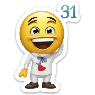 31st February  sticker