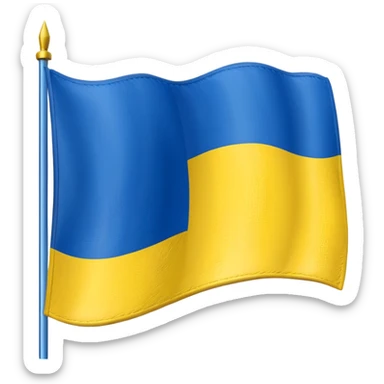 flag of Ukraine sticker