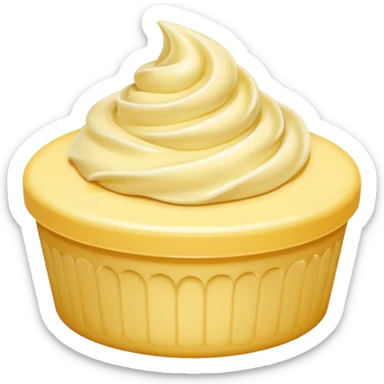 butter cream  sticker