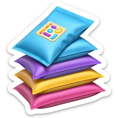 Powder Sachets sticker