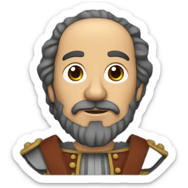 Mique de Cervantes sticker