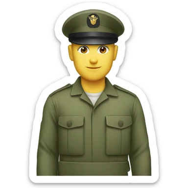 Military port sticker