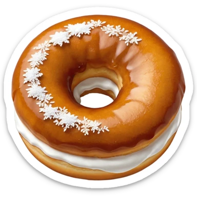 Filled Jam Donut Bombs sticker