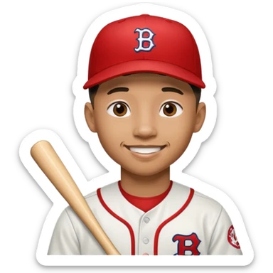 Mookie Betts baseball player  sticker