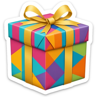 Surprise box sticker