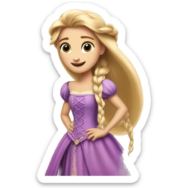 Prinzessin Rapunzel  sticker