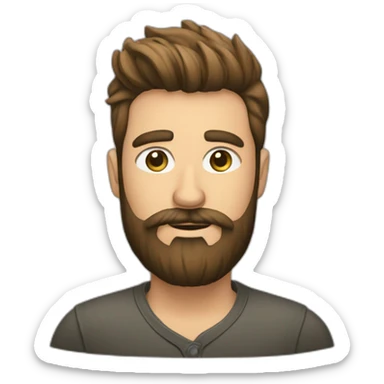 tondeuse barbe sticker