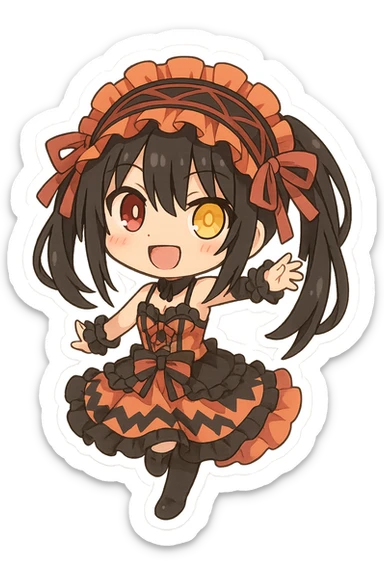 tokisaki kurumi  sticker
