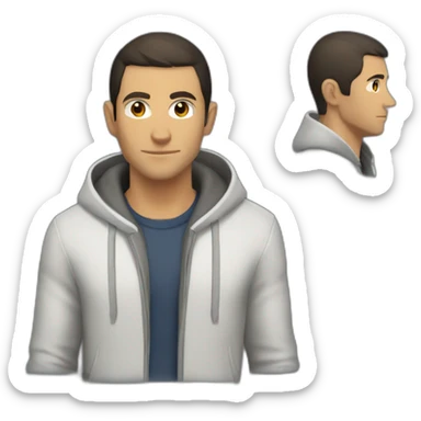 Desmond miles sticker