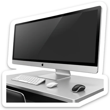 Dual Monitor Setup sticker