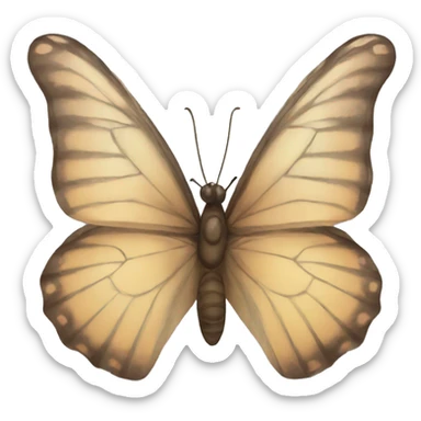 Butterfly sticker