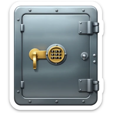 Bank vault  sticker