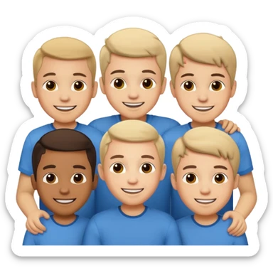 Create an emoji for the group named The BOYz. sticker
