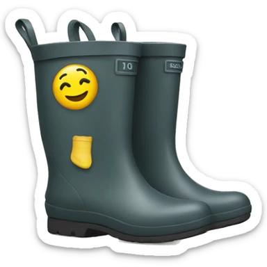 Wellies sticker