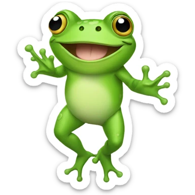 frog sticker