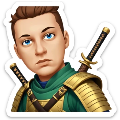 Samurai Sentry sticker