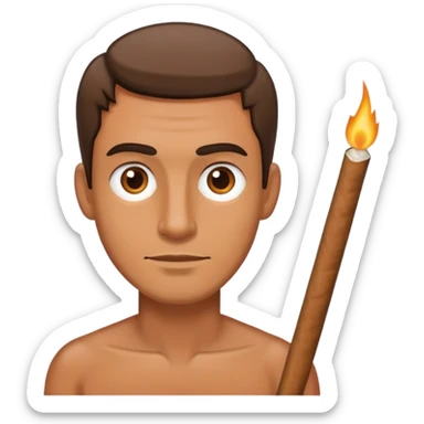 Man whit blunt sticker