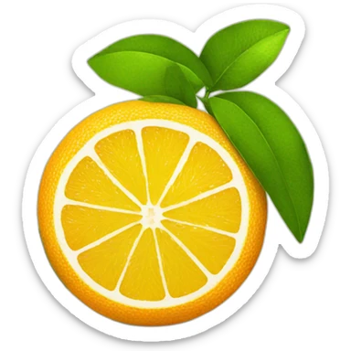 citrus  sticker