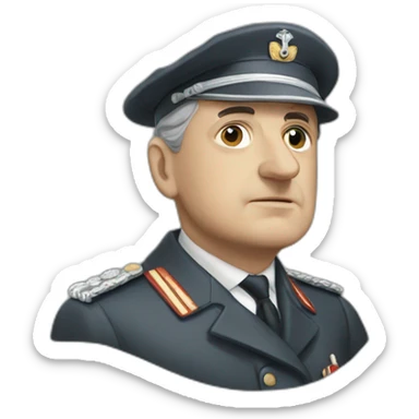 Charles de Gaulle sticker