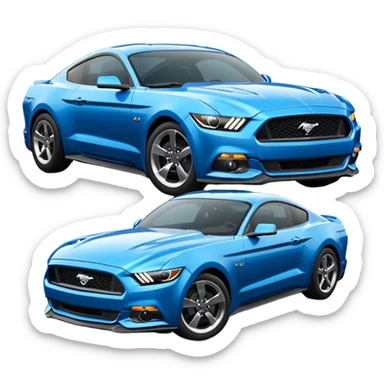 Ford mustang sticker