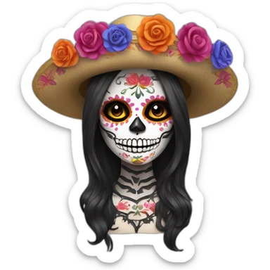 la catrina sticker