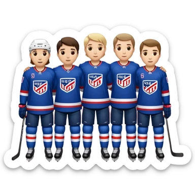 USA Hockey sticker