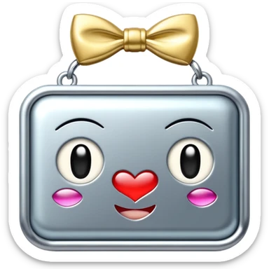 miu miu sign sticker