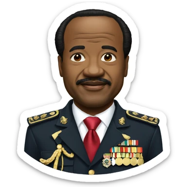 Paul biya sticker