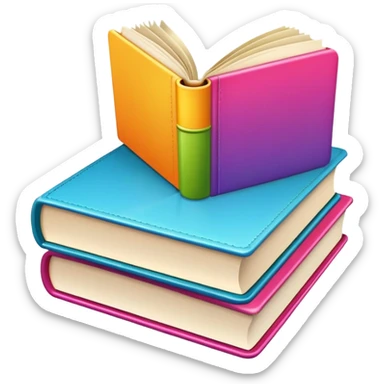 Book BF￼DI sticker