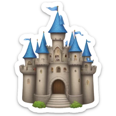 Princess castle  sticker
