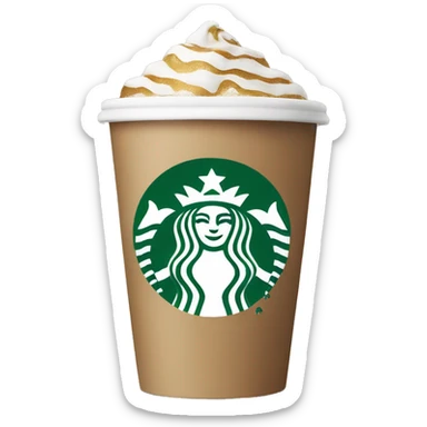 Starbucks holiday cup sticker