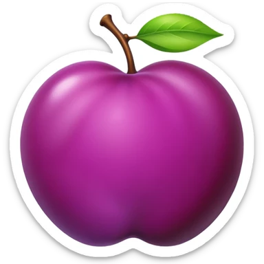 Hace la ciruela sticker