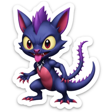 Venom-Stitch-Sneasel-fusion, full body sticker