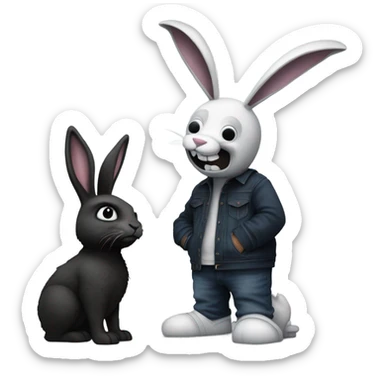 donnie darko with frank sticker