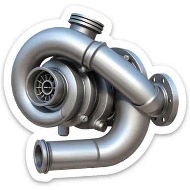 Turbocharger sticker