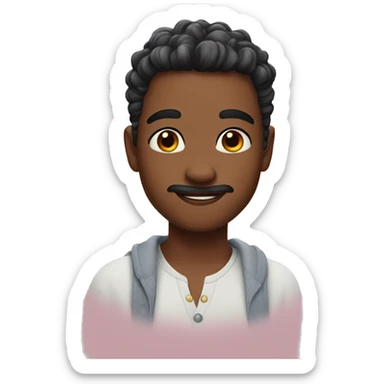 The magic is here dreamy color sticker