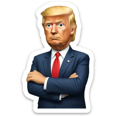 Trump sticker
